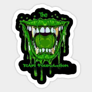 Fang Green Sticker